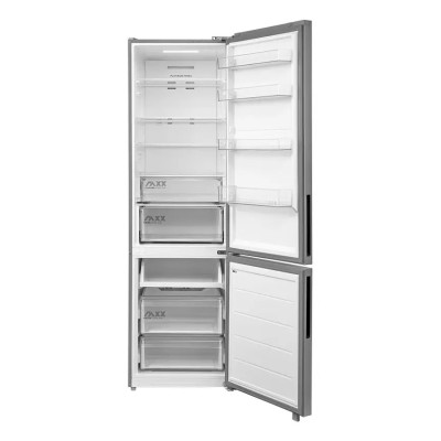 Midea MDRB600MME46 nevera y congelador Independiente 443 L E Acero inoxidable