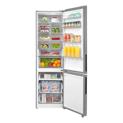 Midea MDRB600MME46 nevera y congelador Independiente 443 L E Acero inoxidable