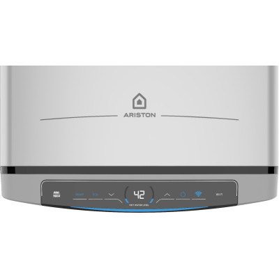 Ariston VELIS tech dry WIFI Horizontal Vertical Depósito (almacenamiento de agua) Sistema de calentador único Negro, Blanco