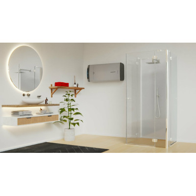 Ariston VELIS tech dry WIFI Horizontal Vertical Depósito (almacenamiento de agua) Sistema de calentador único Negro, Blanco