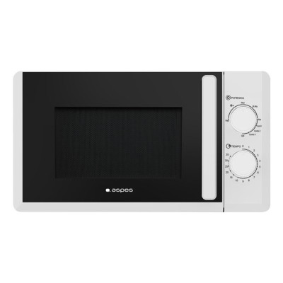 Aspes AMW2701G microondas Blanco Microondas con grill Encimera 20 L 700 W
