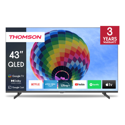 Thomson 43QG4S14 Televisor 109,2 cm (43") 4K Ultra HD Smart TV Wifi Gris Thomson 43QG4S14 Televisor 109,2 cm (43") 4K Ultra HD Smart TV Wifi Gris