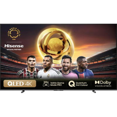 Hisense QLED Smart TV 100E7NQ 2,54 m (100") 4K Ultra HD Wifi Gris 400 cd   m²