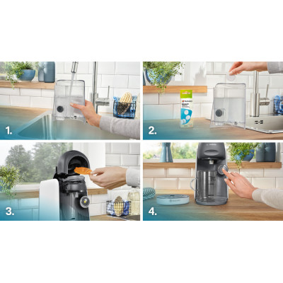 Bosch TAS16B4 cafetera eléctrica Totalmente automática Macchina per caffè a capsule 0,7 L