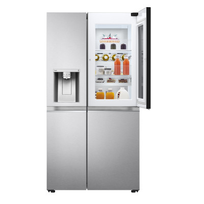 LG InstaView GSXV90BSAE nevera puerta lado a lado Independiente 635 L E Acero inoxidable