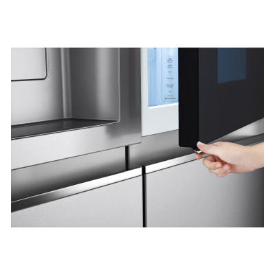 LG InstaView GSXV90BSAE nevera puerta lado a lado Independiente 635 L E Acero inoxidable