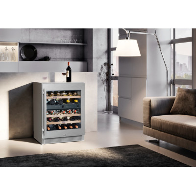 Liebherr WTes 1672 Nevera de vino Independiente Acero inoxidable 34 botella(s)