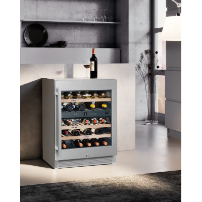 Liebherr WTes 1672 Nevera de vino Independiente Acero inoxidable 34 botella(s)