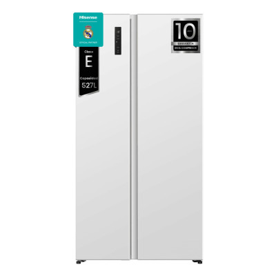Hisense RS3P538NEWE nevera puerta lado a lado Integrado Independiente 534 L E Blanco