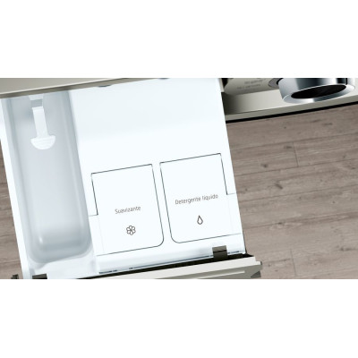 Balay 3TS982XD lavadora Carga frontal 8 kg 1200 RPM Acero inoxidable