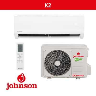 Aire acondicionado 1x1 Johnson K2-35K (K2-35NT + K2-35EX), A++, 3028 Frigorías/ 3277 Kilocalorías, Wifi opcional Aire acondicionado 1x1 Johnson K2-35K (K2-35NT + K2-35EX), A++, 3028 Frigorías/ 3277 Kilocalorías, Wifi opcional