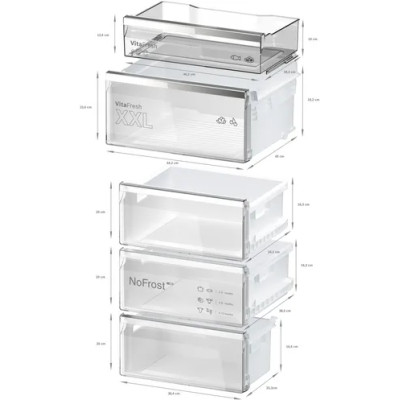 Bosch Serie 6 KGN39AICT nevera y congelador Independiente 363 L C Bosch Serie 6 KGN39AICT nevera y congelador Independiente 363 L C