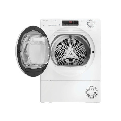 Secadora Bomba de Calor Candy CRO EH8N2TE-S, Serie New Smart Pro, 8Kg, D (A++),Wifi + BlueTooth