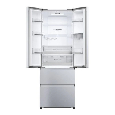 Frigorífico MultiDoor Cajón Francés Haier FD 70 Series 5 HFR5720EWMG, 477L, No Frost, dispensador de agua, E