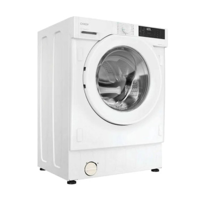 Lavadora Integrable Carga Frontal Candy BC448M4D8J-S, 8 kg, Motor Inverter, 1400 rpm, A, 16 programas, Wi-Fi, Blanco