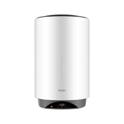 Termo eléctrico Haier ES100-WH3W, Vertical, 100L, 1500 W, Eco-Smart, 3 sistemas de seguridad, B, 123 x 41 x 42 (cm), Blanco