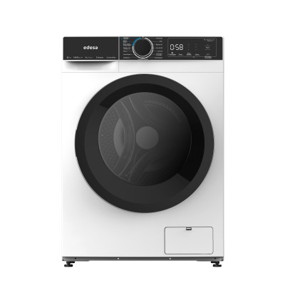 Lavadora secadora Edesa EWS-8401 WH, 8/6kg,1400 rpm, A/D, 15 Programas, inicio diferido, Blanca