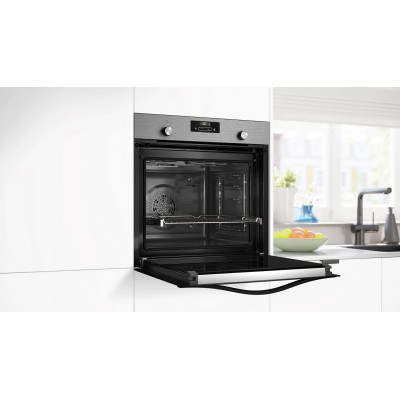 Horno eléctrico Balay 3HB4841X3, 71 L, Hidrolítica + Pirolítica, 10 programas, AutoChef, Aire caliente 3D, Acero inoxidable