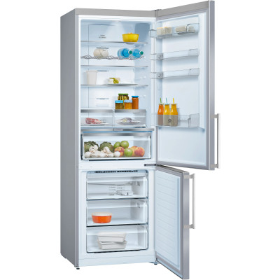 Frigorífico Combi Balay 3KFE777XE, No Frost, 438 L, E, 203 x 70 (cm), ExtraCool/Extra Fresh, inox