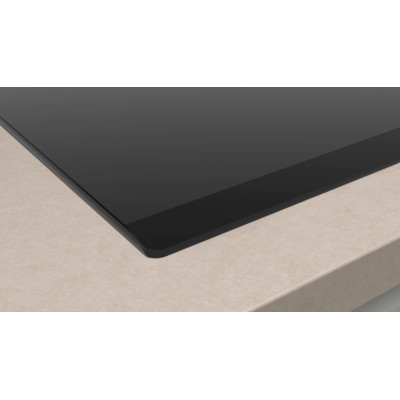 Placa Vitrocerámica Balay 3EB715LR Hobs Negro Integrado, 60cm,  3 zonas (Gigante flexible), 5700W,