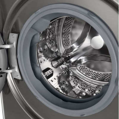 Lavadora-secadora inteligente, Serie 700, LG F4DR7011AGS, AI Direct Drive TM, 11/6kg, 1400rpm, Vapor Steam, A -10%, Inox.
