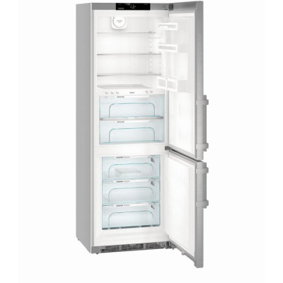 Combi Liebherr CBNef 5735-21, 393L, 201 x 70 (cm), BioFresh, No Frost, D, SmartDevice, Reversible, Acero inox antihuellas