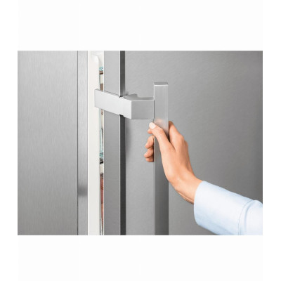 Combi Liebherr CBNef 5735-21, 393L, 201 x 70 (cm), BioFresh, No Frost, D, SmartDevice, Reversible, Acero inox antihuellas