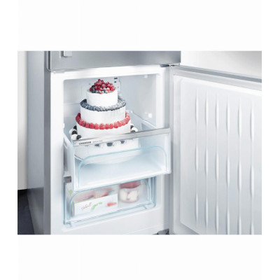 Combi Liebherr CBNef 5735-21, 393L, 201 x 70 (cm), BioFresh, No Frost, D, SmartDevice, Reversible, Acero inox antihuellas