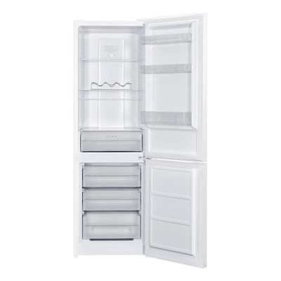 Frigorífico Combi Hyundai HCB18560NEW02, 293 L, No Frost, E, 185 x 60 (cm), Puerta reversible, Blanco