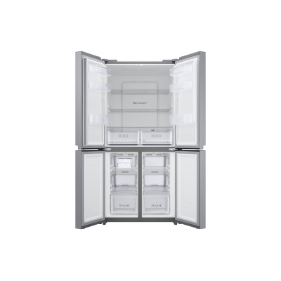 Samsung RF48A400EM9 nevera puerta lado a lado Independiente 488 L E Acero inoxidable