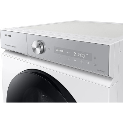 Lavadora Carga Frontal Samsung WW11DG5B25THEC , 11Kg, 1400 rpm, AI Ecobubble™, Wifi integrado, A (-10%), Vapor, Blanca