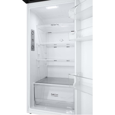 Frigorífico dos puertas LG GTBV20SWGKD, Total No Frost, 168 cm, 266 L, E, DoorCooling+™, MetalFresh™, Blanco