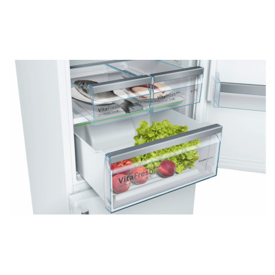 Bosch Serie 6 KGN39AWEP nevera y congelador Independiente 368 L E Blanco