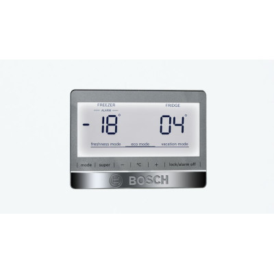 Bosch Serie 6 KGN39AWEP nevera y congelador Independiente 368 L E Blanco