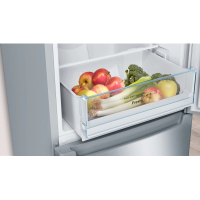 Combi Balay 3KFE561MI, 305 L, Total No Frost,186 x 60 (cm), E, Acero inoxidable, Puertas reversibles