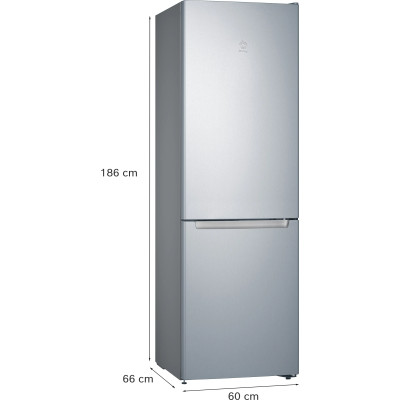 Combi Balay 3KFE561MI, 305 L, Total No Frost,186 x 60 (cm), E, Acero inoxidable, Puertas reversibles