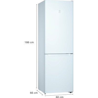Frigorífico Combi Balay 3KFE561WI, 305 L, Total No Frost, 186 x 60 (cm), E, Puertas reversibles, Blanco