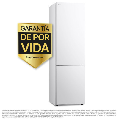LG GBV22NCCSW nevera y congelador Independiente 387 L C Blanco