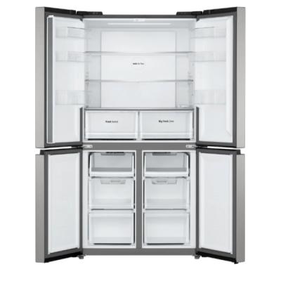 Frigorífico americano 4 P LG GMM41MSBEM, 474L, Total No Frost, E, Multi Air Flow, Big Fresh Zone, 177 x 83 (cm), Inox