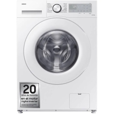 Lavadora Carga frontal Samsung WW11DG5B25THEC, 11Kg, 1400 rpm, AI EcoBubble™, SpaceMax™, A, Blanca