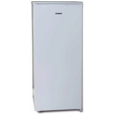Frigorífico una puerta Rommer FLE-122, 190L, Estático, E, 123.2 x 55 cm, Blanco