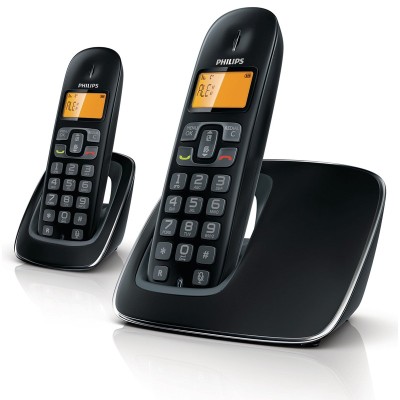 CD1902B/23 DECT DUO BLACK | Electrodomésticos baratos, nuevos, con tara, outlet, factory. Venta por Internet.  - Electrodoméstic