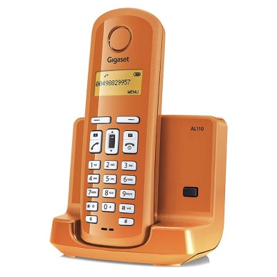 GIGASET AL110 DECT ORANGE | Electrodomésticos baratos, nuevos, con tara, outlet, factory. Venta por Internet.  - Electrodoméstic